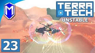 TerraTech - Building An Attack Helicopter And Plane - Lets Play TerraTech Unstable Gameplay Ep 23