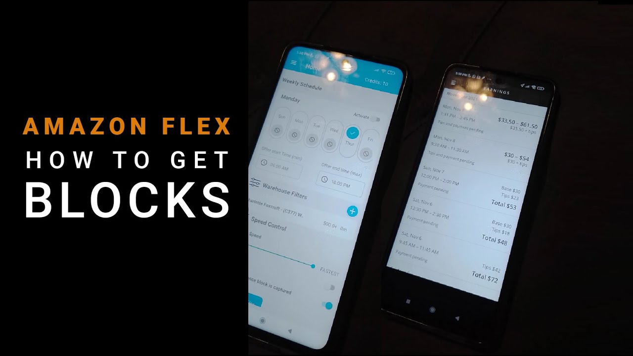 How To Get Blocks As An Amazon Flex Driver
