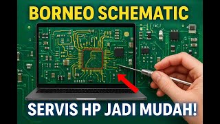 Servis HP Makin Mudah! Cara Identifikasi Komponen PCB Pakai Borneo Schematic 1