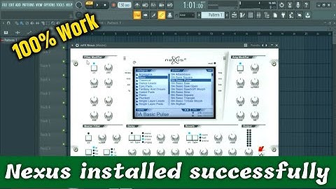 How to install Nexus 2 VST plugins in fl studeo 20 full installation