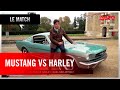 Match  mustang vs harley  un duel nortro 