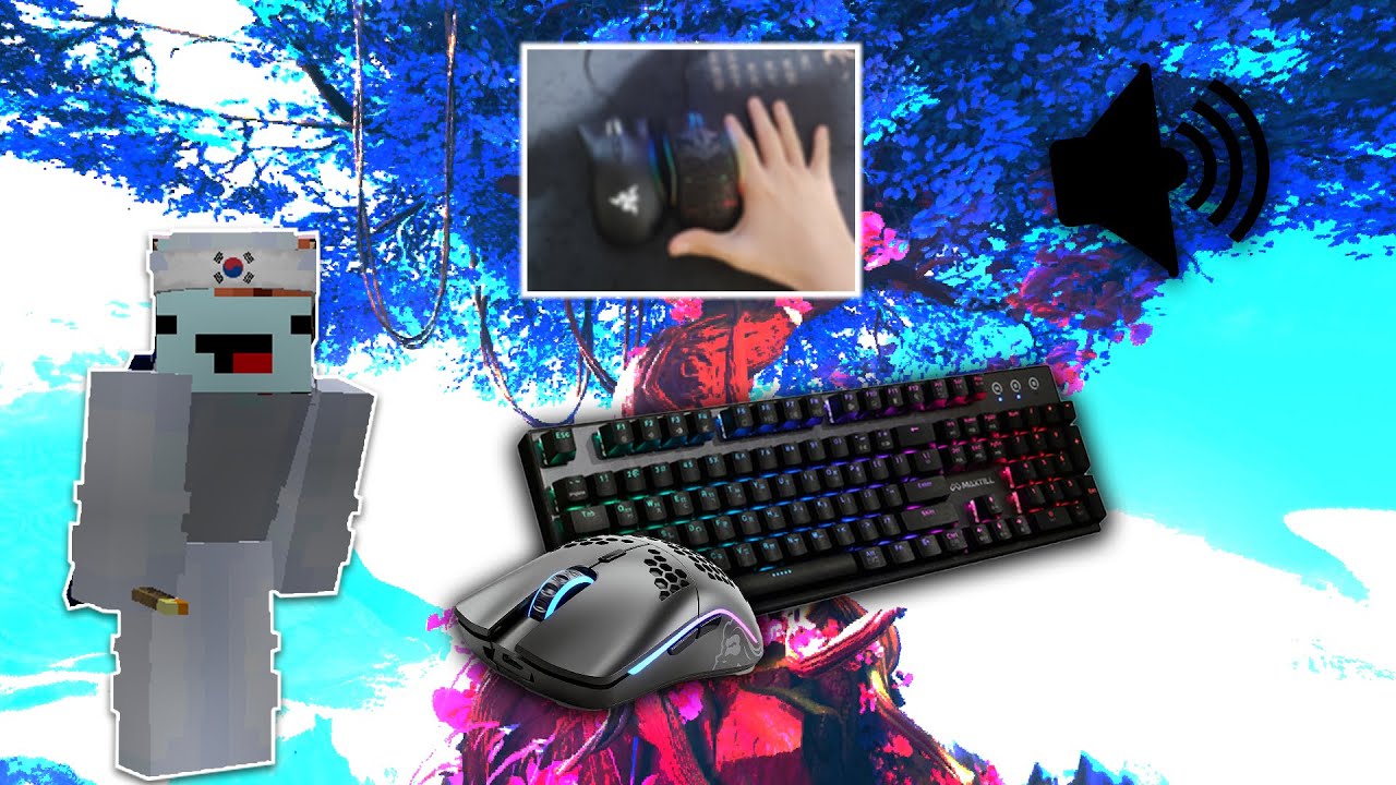 Bedwars Keyboard & Mouse Sounds w/ Handcam