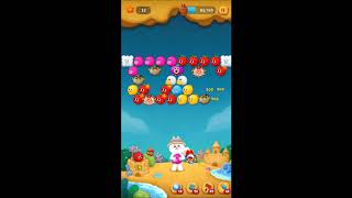 LINE バブル2 STAGE 1628 黄金コニー アイテムあり ×1.5 Golden Cony LINE BUBBLE 2