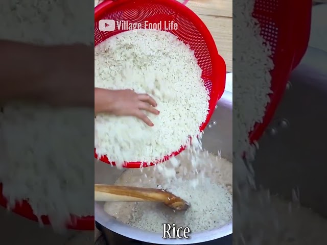 Zarda Sweet Rice Cooking Recipe for Village Kids