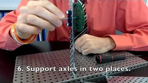 Tips for Building with VEX Parts