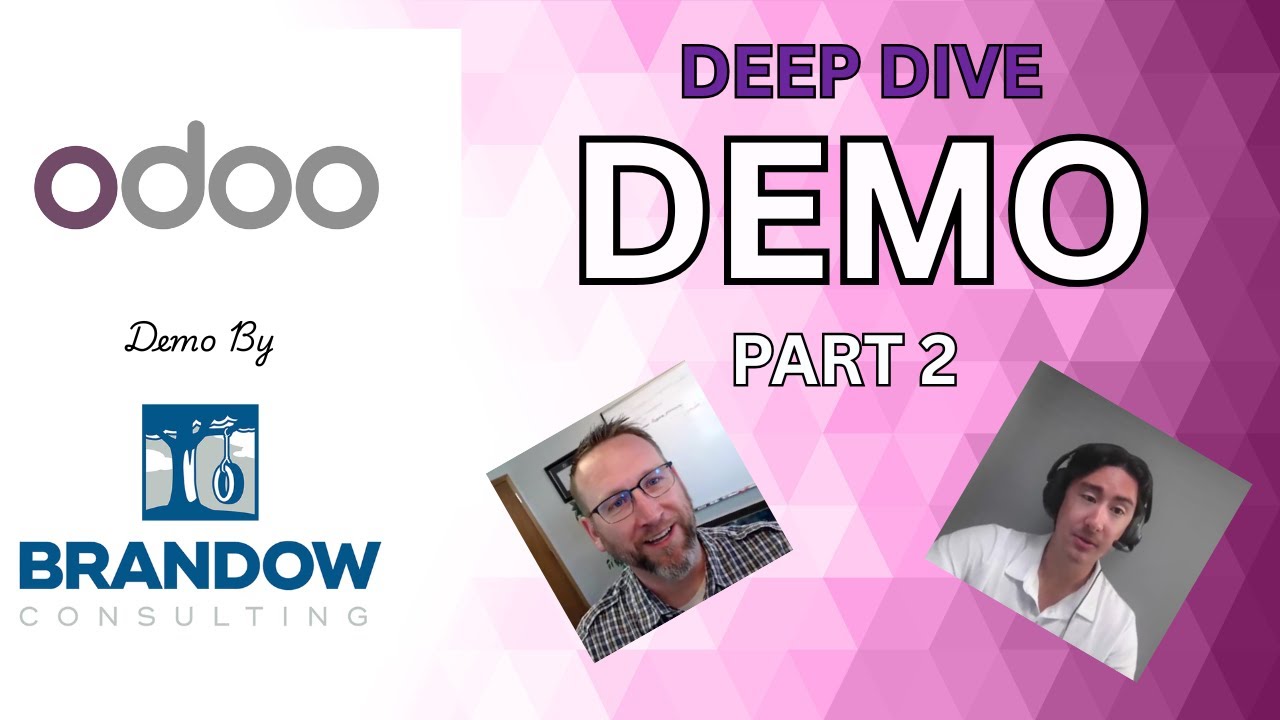 Odoo Deep Dive Demo Part 2 - YouTube