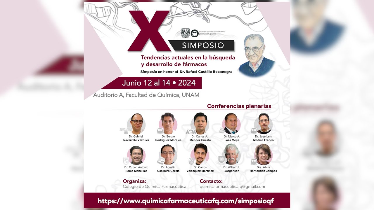 X Simposio Tendencias actuales en la búsqueda y desarrollo de fármacos - Día 03