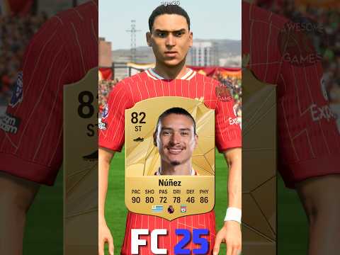 fantatoto x abahtoto - 🇺🇾 DARWIN NUNEZ fifa evolution (21-25) #eafc25 #fc25 #fifa #nunez #liverpool