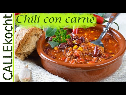 Chili con carne selber kochen und zubereiten - Rezept