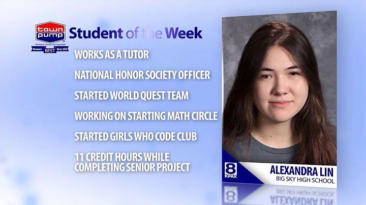 Student of the Week: Alexandra Lin