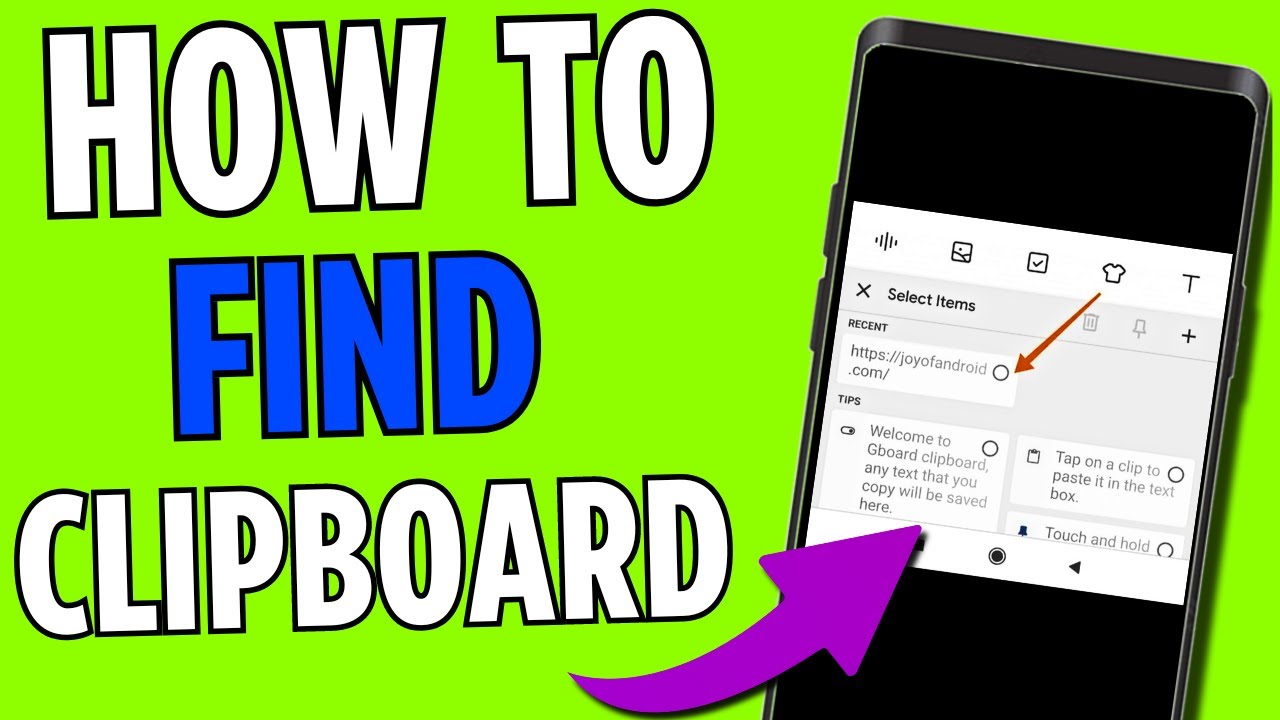 How To Find Clipboard On Android - 2024