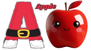 Phonics Song With Two Words 🎶 - "A"For Apple🍎  - ABC Alphabet Songs With Sounds For Children ! ABCD.