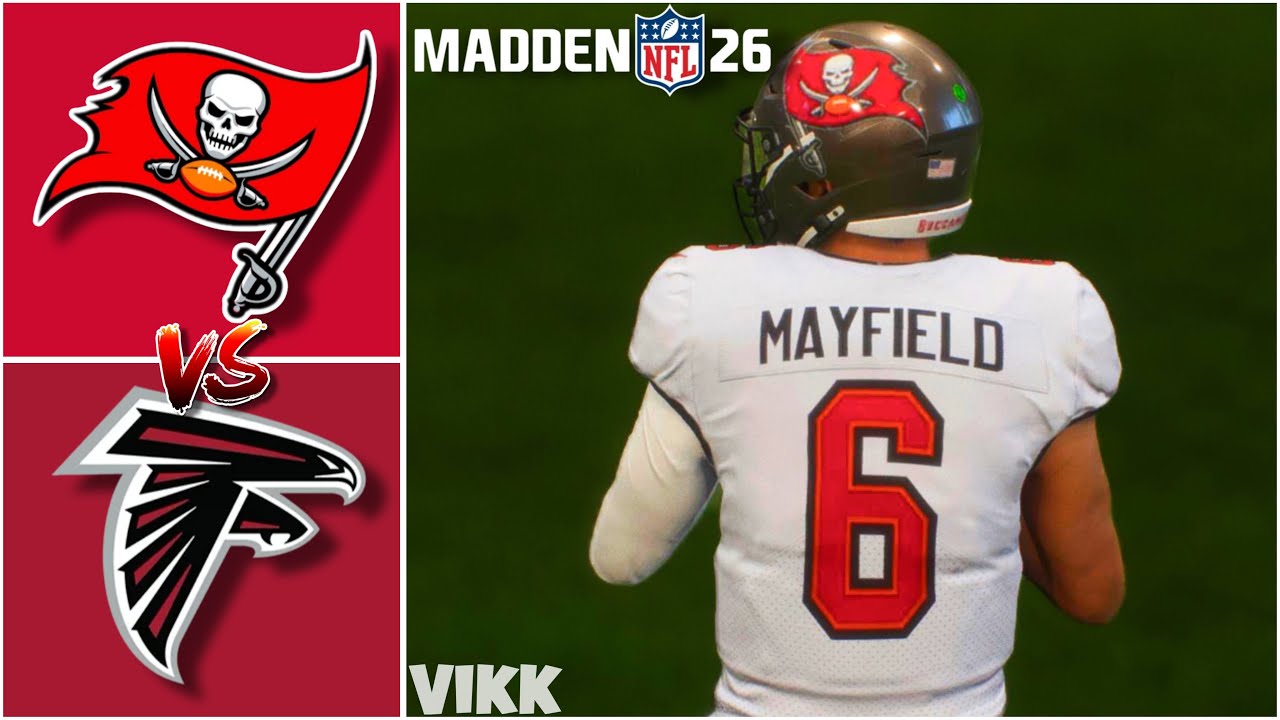Buccaneers vs. Falcons Week 1 Simulation | Madden 26 NFC South Rivalry