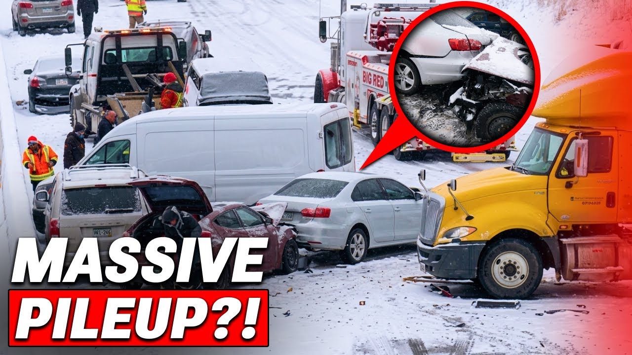 50 Car Pileup Shuts Down Highway 401 Bowmanville | Heavy Rescue: 401 ...