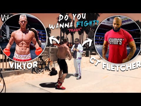 Do you wanna fight prank