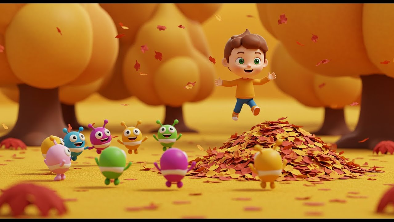 Eight Little Robots Dancing Around | Fun Robot Counting Song for Kids | Learn Numbers with Music