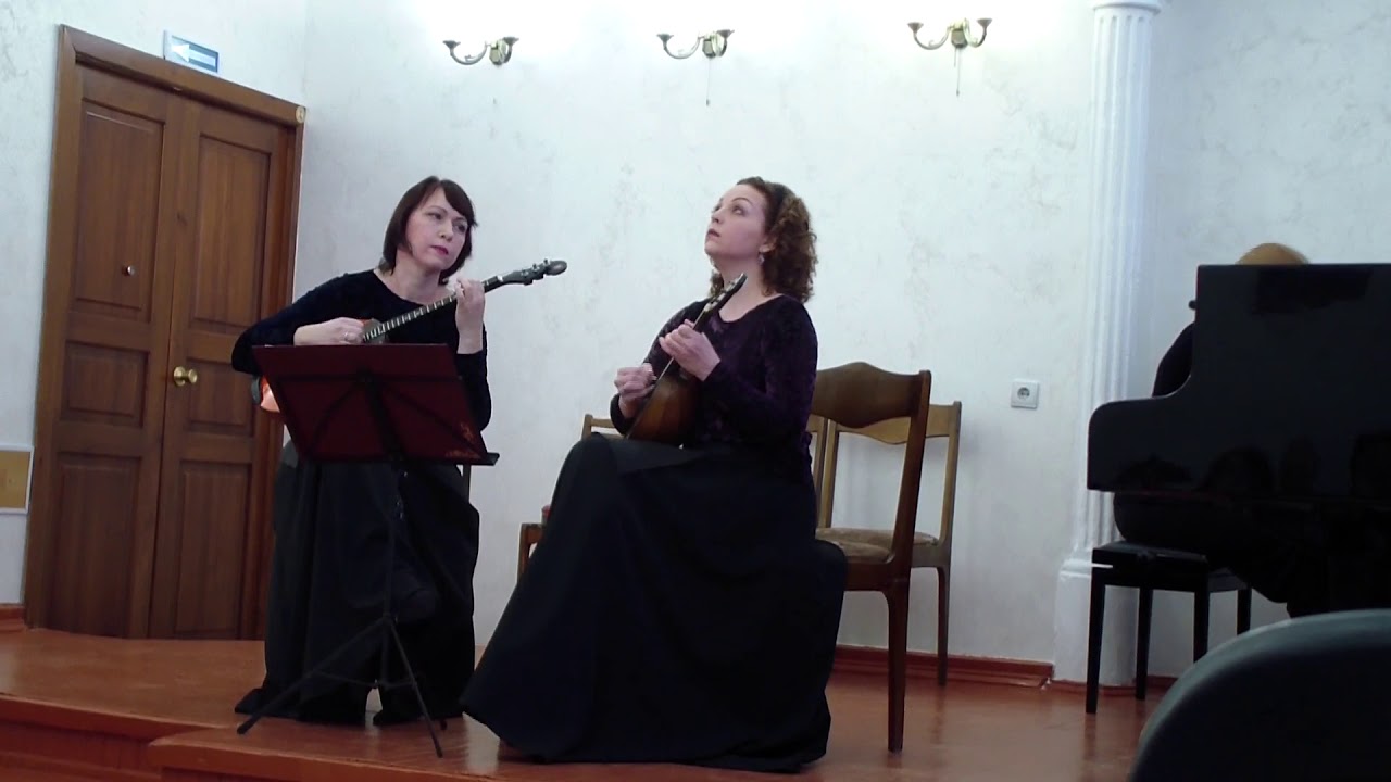 Дуэт домр - А. Шнитке Пастораль. Балет из «Сюиты в старинном стиле»