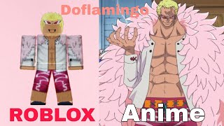 How to make doflamingo outfit on roblox 