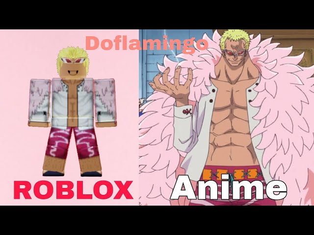 How to make Doflamingo outfit in roblox 