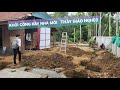 Xin Chúc Mừng Thầy Giáo, Hôm Nay Đã Khởi Công Xây Nhà Cho Thầy Rồi Quý Vị Ơi.