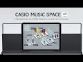 Casio music space app ver20 tutorialcasio