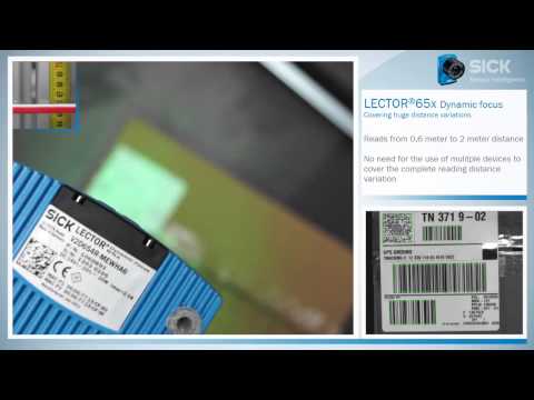 Lecteur de codes 1D/2D LECTOR650 Dynamic Focus