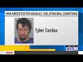 Man arrested after reportedly throwing items at Bangor coffee shop employees