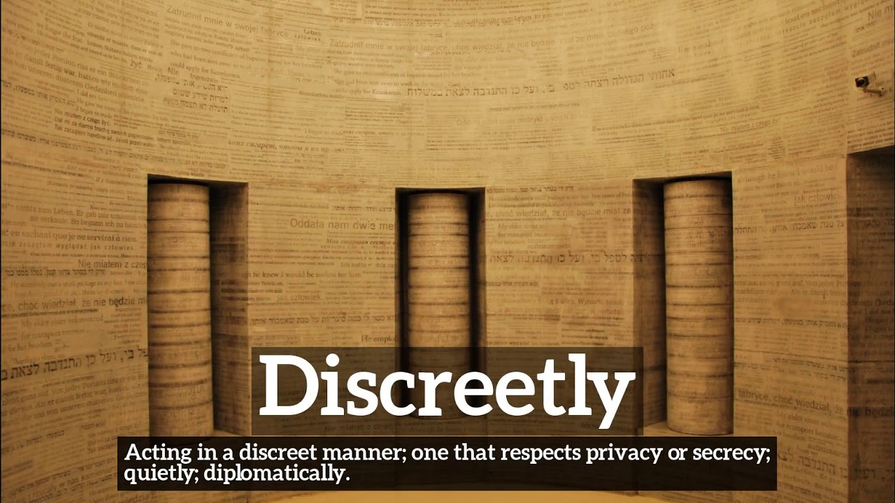 What is Discreetly? How to Say Discreetly in English? How Does