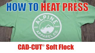 How to Heat Press: CAD-CUT® Soft Flock