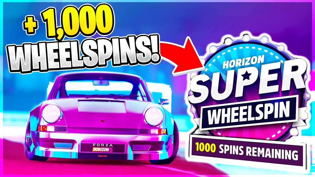 How To Get Super Wheel Spins FAST (Forza Horizon 5 Money Glitch) YouTube