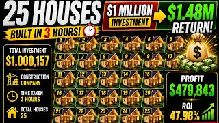 I Invested 1 MILLION to Build 25 Houses Was It Worth It Business Empire Richman