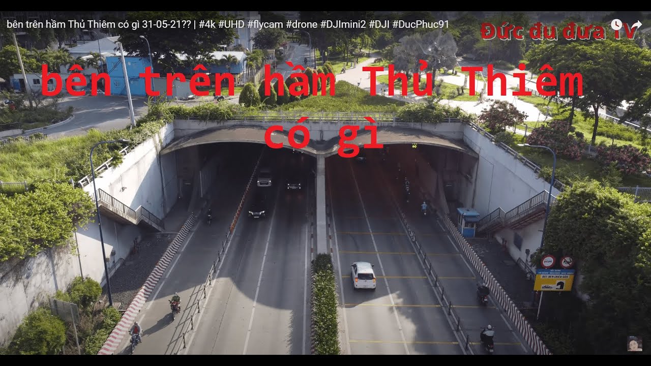 nóc hầm thủ thiêm về đêm New 2022 bên trên hầm Thủ Thiêm có gì 31-05-21?? | #4k #UHD #flycam #drone #DJImini2 #DJI #DucPhuc91