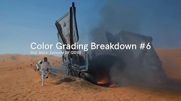 Color Grading Breakdown #6 - Star Wars: The Force Awakens - Episode VII (2015)