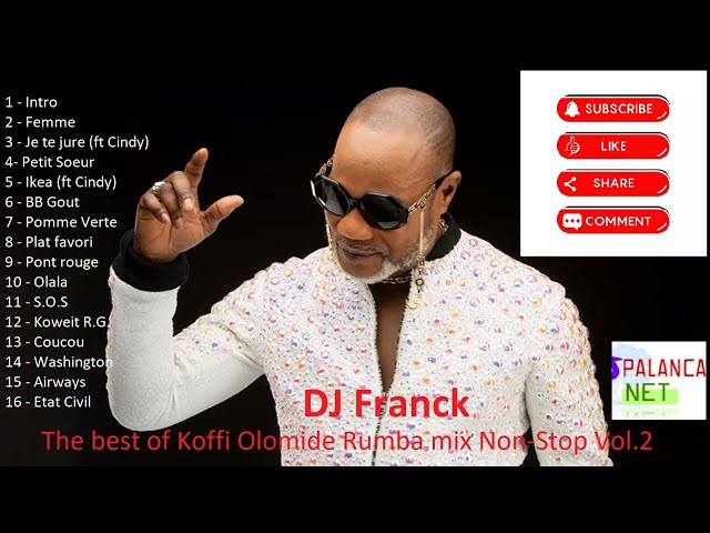 The best of Koffi Olomide Rumba mix Non-Stop Vol.2 class=