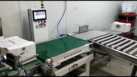 OFI - Carton Checkweigher with auto reject