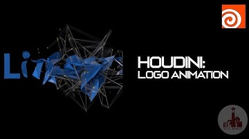 HOUDINI:  LOGO_ANIMATION | 3D, VFX, Animation , Dynamics and Simlation  Lessons| QizilMinor