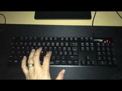 HyperX Alloy FPS mechanical keyboard