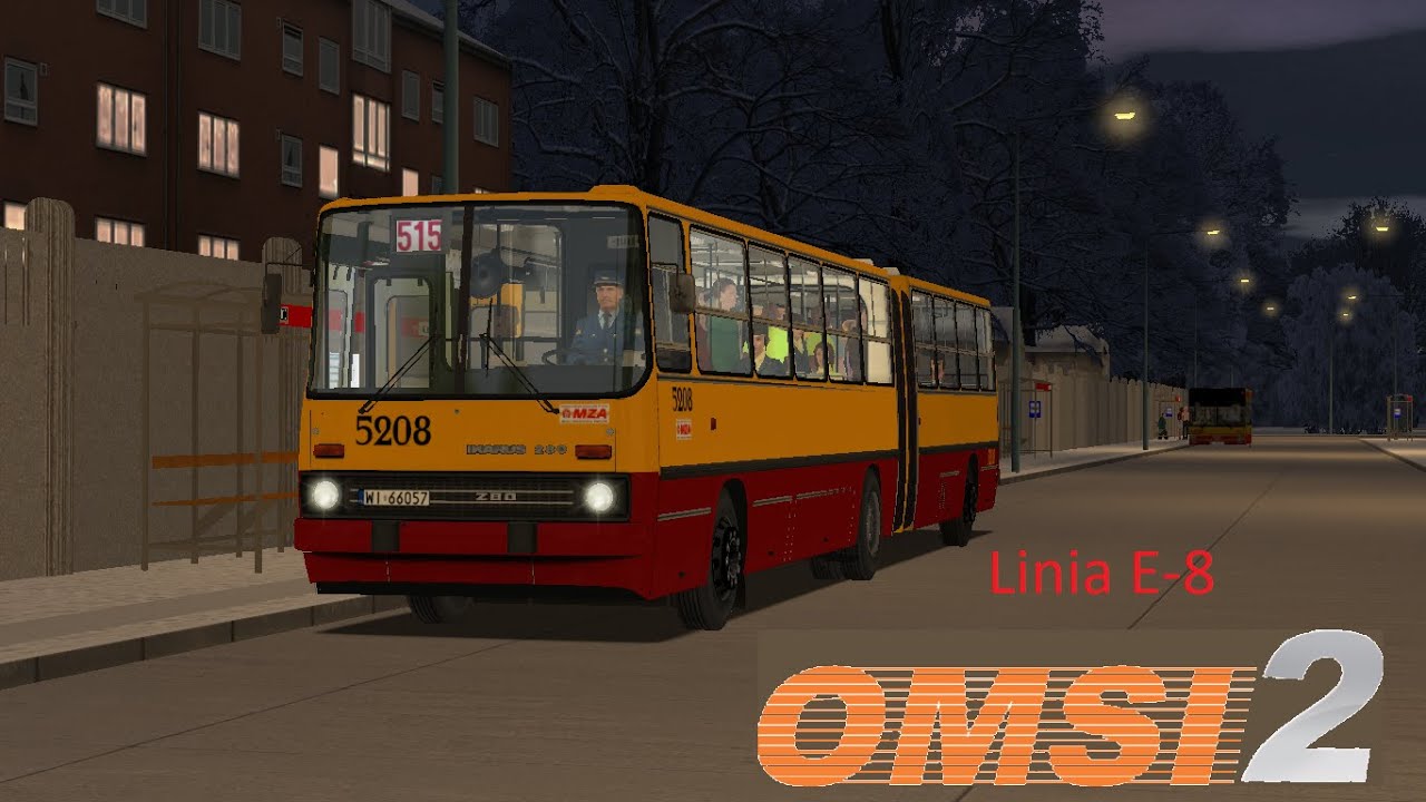 OMSI 2 Warszawa Białołęka 1.50 Linia E-8 Ikarus 280.37