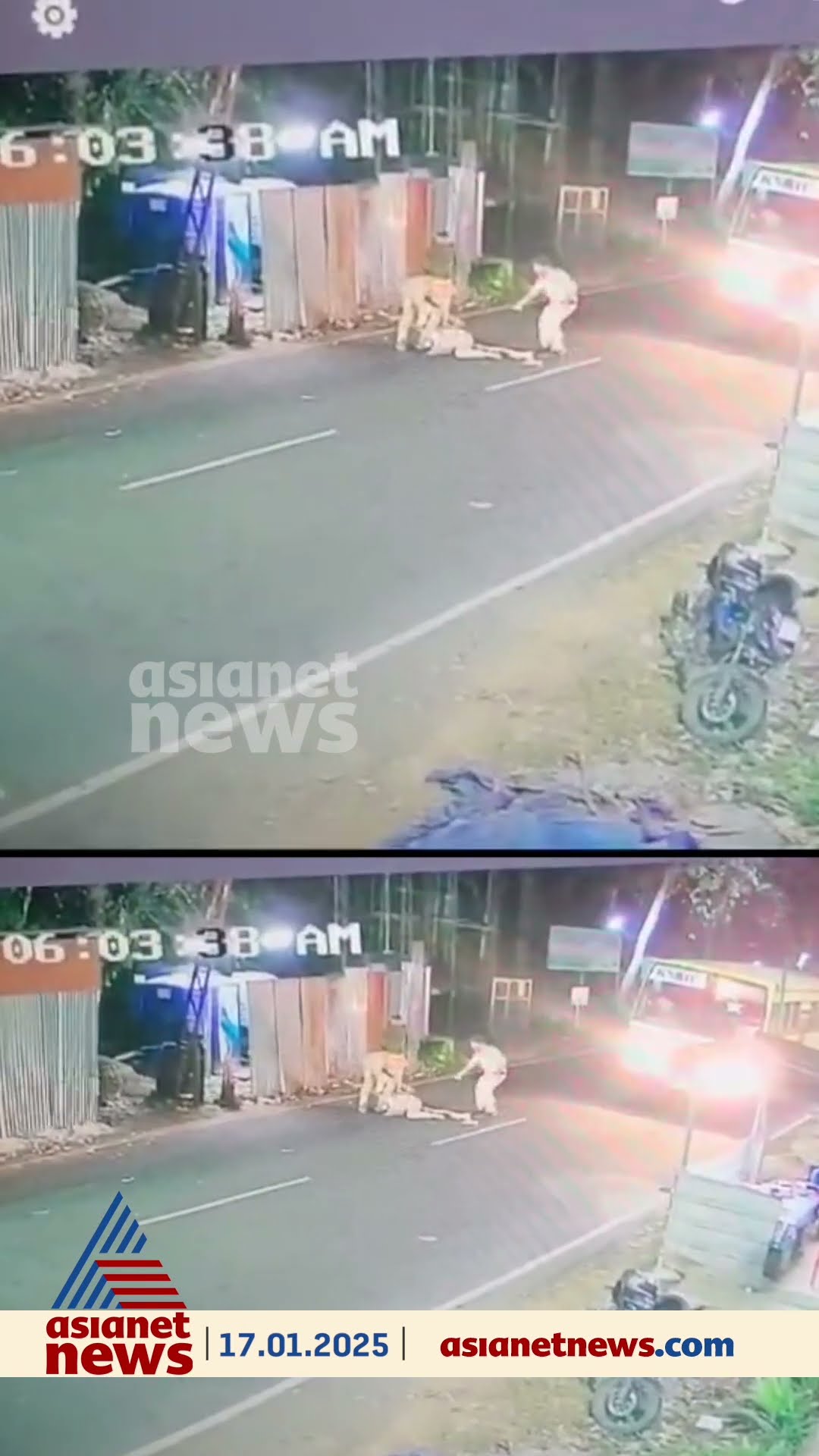പത്തനംതിട്ട ഇലവുങ്കലിൽ കെഎസ്ആർടിസി ബസടിച്ച് എസ്ഐക്ക് ഗുരുതര പരിക്ക്