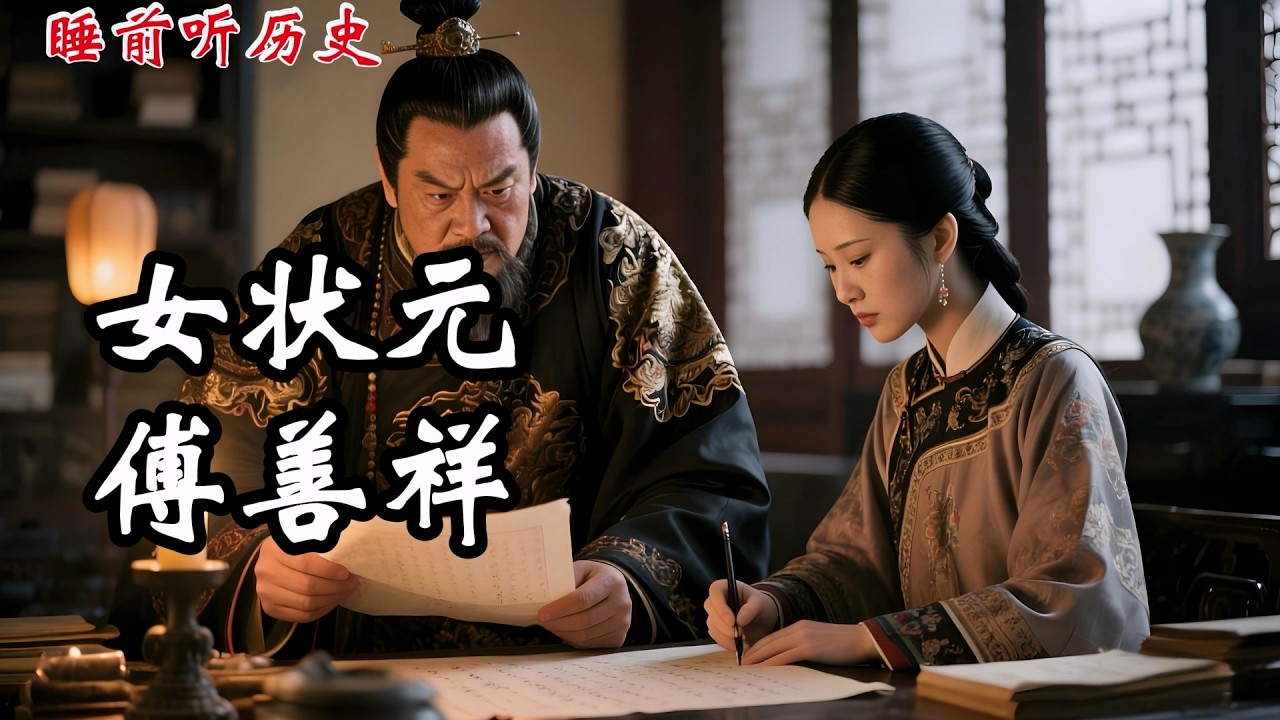 睡前历史之一口气听完女状元傅善祥的一生！#睡前听历史人物#助眠##睡前故事#安神助眠#历史 #历史故事 #催眠#减压