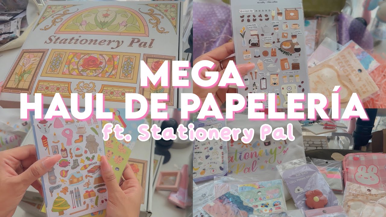 🎀 MEGA HAUL DE PAPELERÍA | ft. Stationery Pal