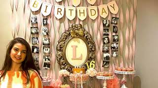 Lauren’s Sweet 16 Birthday