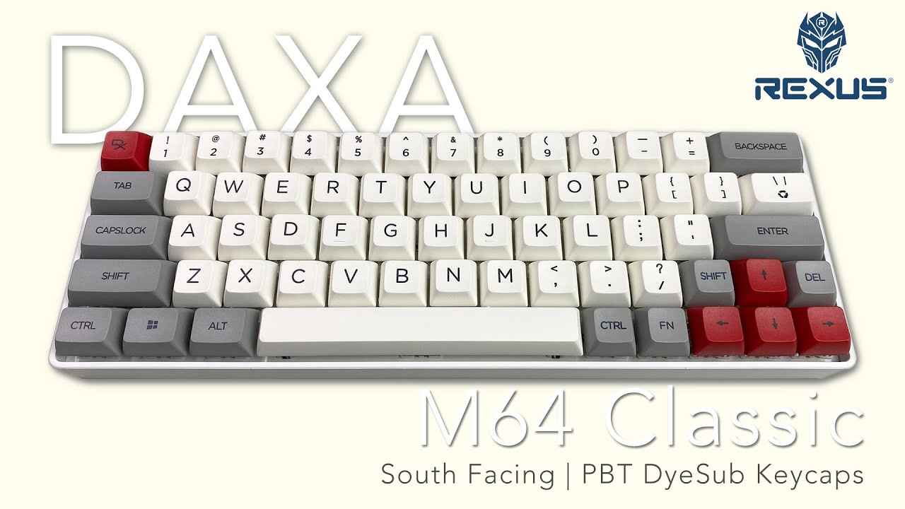 UNBOXING | BONGKAR | Daxa M64 Classic : Keyboard Pertama Rexus Yang South-Facing & Stylish Design