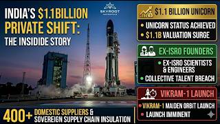 India's $1.1B Skyroot Unicorn: Vikram-1 & The 3D Printed Space Cab