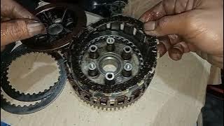 cara pasang kampas kopling supra x 125 anti selip