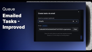 Emailed Tasks Updated version - Usequeue