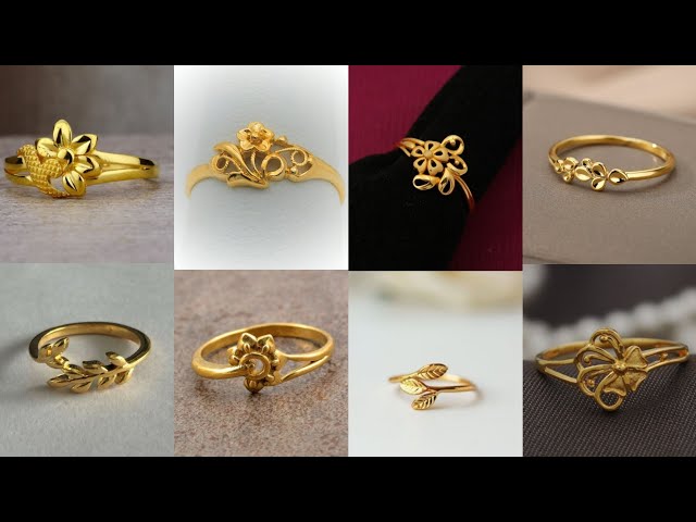 Latest New Attractive Gold Ring Designs ||Gold Ring Design ||Stylish Gold  Ring Designs - YouTube