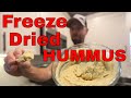 Freeze Dried Hummus -- Chickpea/ Garbanzo Hummus &amp; Black Bean Hummus