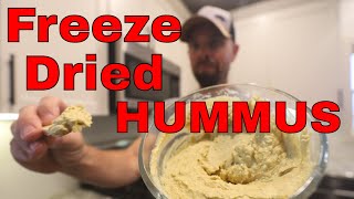 Freeze Dried Hummus -- Chickpea/ Garbanzo & Black Bean #freezedriedhummus Can You Freeze Humus