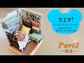 【ミニチュアハウス】DIY!ミニチュア キット〜ミニベットルーム家具〜 Part2